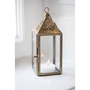 Mini lucerna Triangular Brass