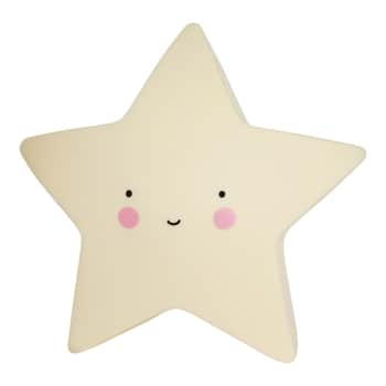 Noční LED lampička Yellow star