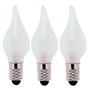 Náhradní žárovka-plamínek E10 1,8 W - 3 ks