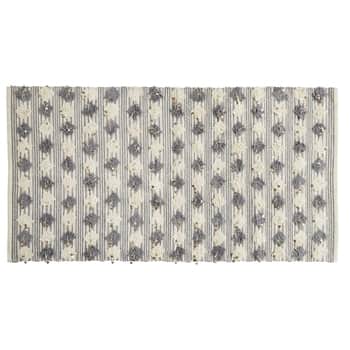 Koberec Pompom Grey/cream 90x170 cm