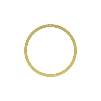 Mosadzný kruh na dekorovanie Brass 20 cm