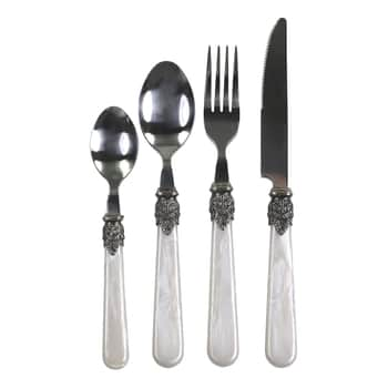 Sada příborů Silver Deco Antique Pearl - 16 ks