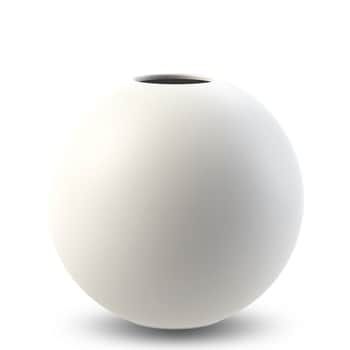 Kulatá váza Ball White 10 cm
