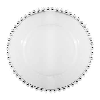 Skleněný dezertní talíř Pearl 21 cm