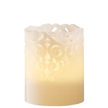 LED vosková sviečka Clary 10 cm