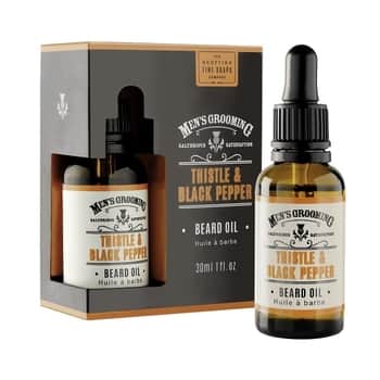 Pánsky olej na fúzy Thistle & Black Pepper 30ml