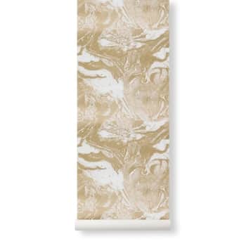 Tapeta Marbling Gold