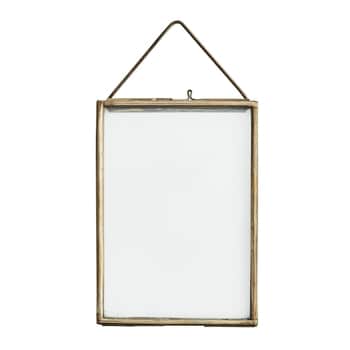 Kovový fotorámeček Hanging Antique Brass
