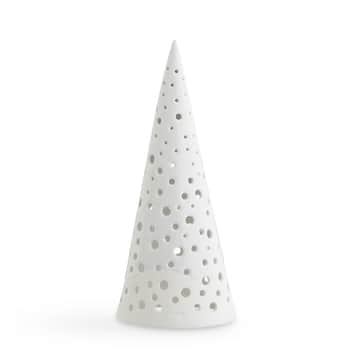 Svícen Nobili white 19 cm