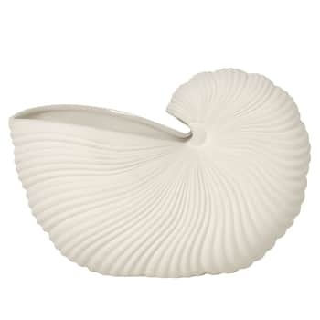 Keramický obal na květináč Shell Pot Off White