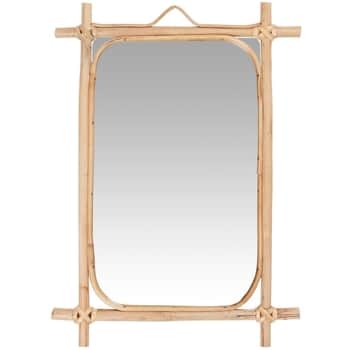 Zrcadlo v bambusovém rámu Bamboo