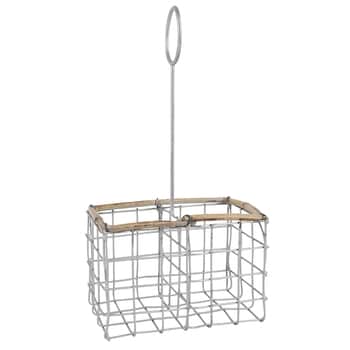 Drátěný držák na solničku a pepřenku Wire & Bamboo