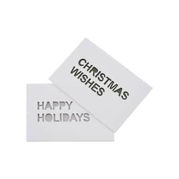 Vánoční přání X-mas - set 2ks