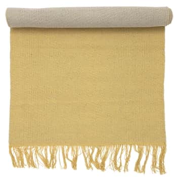 Bavlněný koberec Yellow Rug 240 x 70 cm