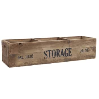 Úložný dřevěný box Storage