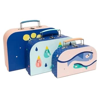 Detský kufrík Blue Mix - 3 druhy