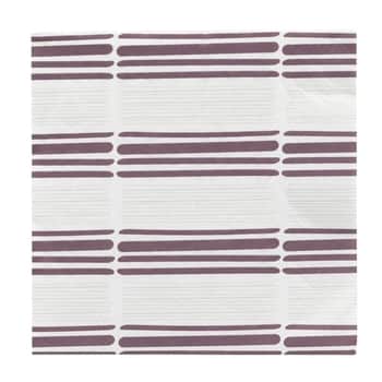 Papírové ubrousky Red Brown Stroke – 40 ks