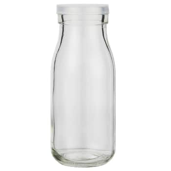 Sklenená fľaštička s viečkom Clear Glass 250 ml