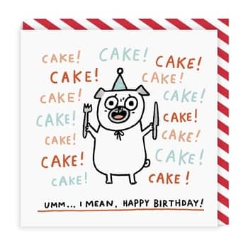 Přání k narozeninám Cake! Cake! Cake!