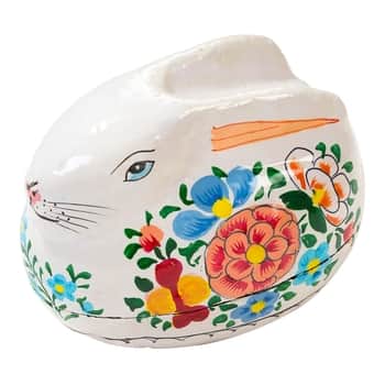 Velikonoční krabička na vajíčko Bunny Papier Mâché