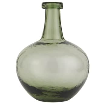Skleněná váza Balloon Green 24 cm