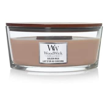 Vonná svíčka WoodWick - Golden Milk 454 g