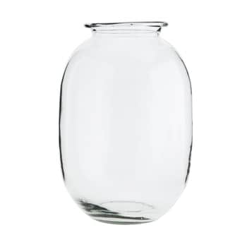 Skleněná váza Clear 34 cm