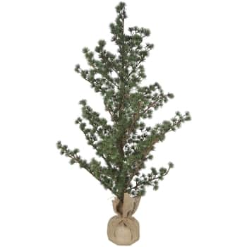 Umělý stromeček Cedar Jute 125 cm