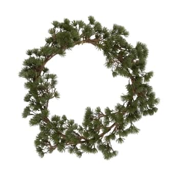 Dekorativní umělý věnec Cedar Twigs 55 cm