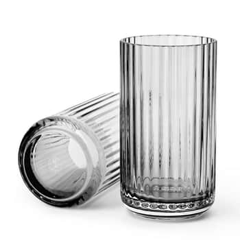 Sklenená váza Vase Smoke 20 cm