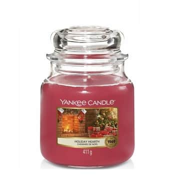 Svíčka Yankee Candle 411 g - Holiday Hearth