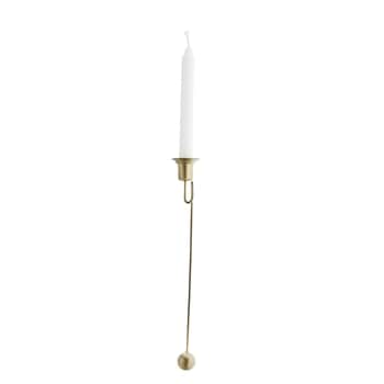 Závěsný svícen na stromeček Ball Antique Brass