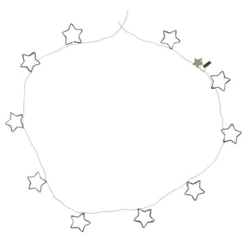 Vánoční zinkový řetěz Stars Zinc 140 cm