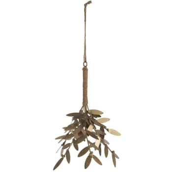 Závěsné kovové jmelí Mistletoe 22 cm