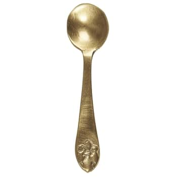 Kovová mini lžička Salt Spoon Gold