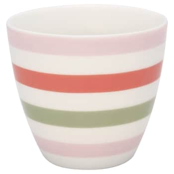 Latte cup Valentina White