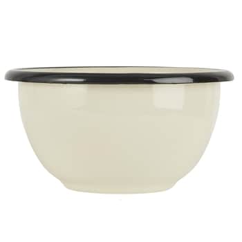 Smaltovaná miska Butter Cream Ø10,5cm