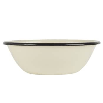 Smaltovaná miska Butter Cream Ø16,5cm