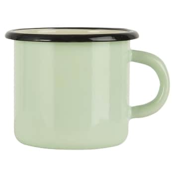Smaltovaný hrnček Light Green 400 ml