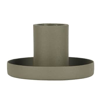 Kovový svícen Dusty Green 7cm