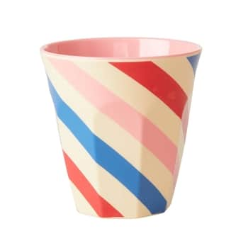 Melaminový hrnek Candy Stripes