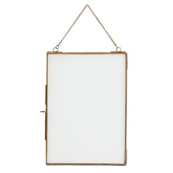 Závěsný fotorámeček Antique brass 21×29,5 cm