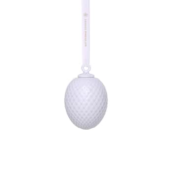 Porcelánová dekorace Rhombe Easter Egg Lavender