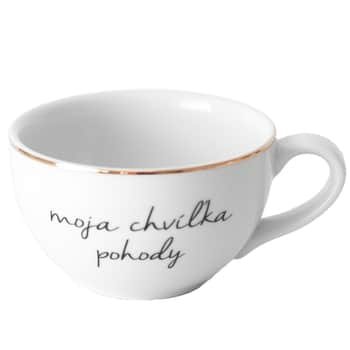 Porcelánový hrnek Moja chvíľka pohody 300 ml - SK