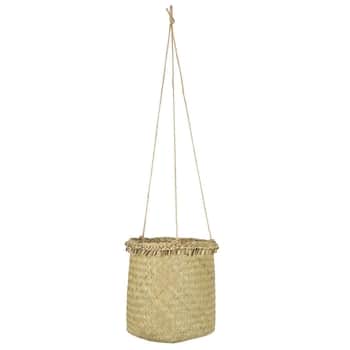 Závěsný bambusový košík String