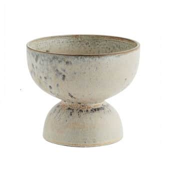 Keramický obal na květináč Creme Grey - menší