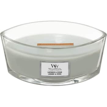 Vonná svíčka WoodWick - Lavender and Cedar 454 g