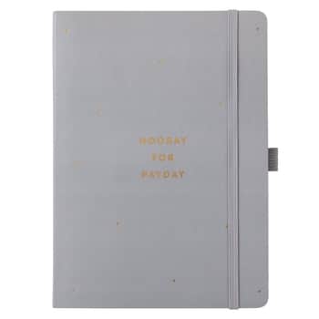Plánovač rozpočtu Budget Book Grey
