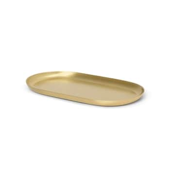 Kovový tác Basho Brass Oval