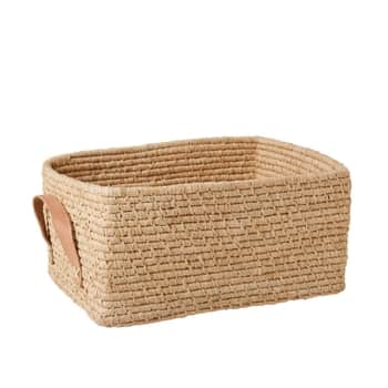 Úložný koš Raffia Rectangular Natural